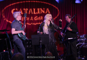 Kaylene Peoples performs with Kyle Eastwood and Bunny Brunel at Catalina Jazz Club for Bass Ball 2 CD Release